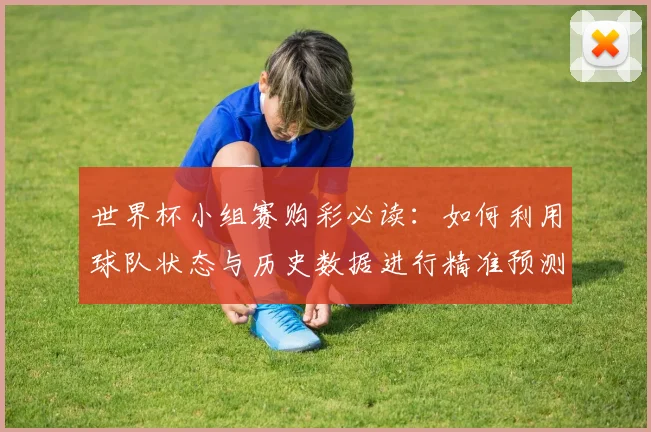 世界杯小组赛购彩必读：如何利用球队状态与历史数据进行精准预测